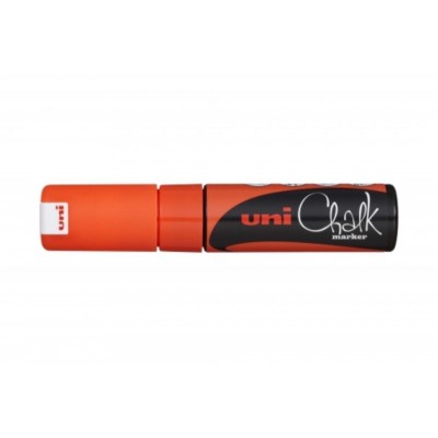 Μαρκαδόρος Κιμωλίας Uni Chalk Marker Fluo Orange_CM140116
